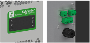 Modbus-Controller R1DG und Temperaturregelungssonde vernetzte