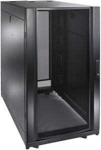 APC NetShelter SX, 24 HE Server Rack-Gehäuse, 600 mm x 1070 mm, mit schw