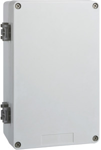 Gehäuse IP65 ohne Bohrung mit Scharnieren