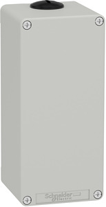 Leergehäuse XAP, Metall, grau, ohne Bohrung, 80x175x77, M25