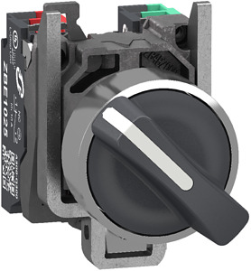 Wahlschalter, Harmony XB4, Metall,