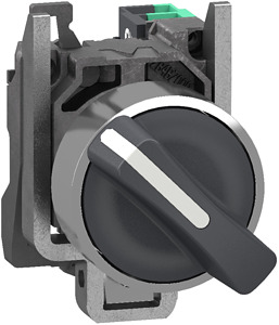 Wahlschalter, Harmony XB4, Metall,