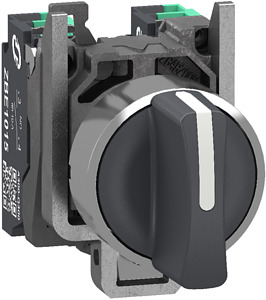 Wahlschalter, Harmony XB4, Metall,