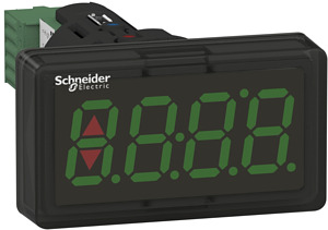 Segmentanzeige, Kunststoff, 22,5mm, Komplettgerät, LED Farbe grün