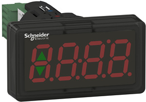 Segmentanzeige, Kunststoff, 22,5mm, Komplettgerät, LED Farbe rot