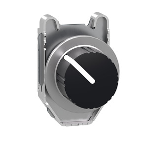 Frontelement f Wahlschalter Drehkop f ZB4F Ø 30mm, schwarz, 2 Stellunge