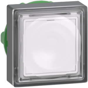 Leuchttaster flach quadratisch LED Modul weiss