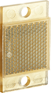 PL10F-CHEM Reflektor chemisch bestä ndig 20x20 mm Reflektorfläche, 20x3