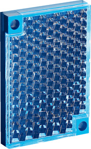 Reflektor PL40A 40 x 60 mm Beschlag frei, Farbe blau
