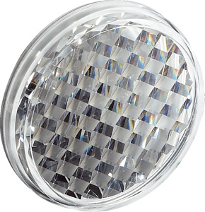 Reflektor PL34-1 Durchmesser 35 mm Mit Niet 6,5 x 12,6 mm