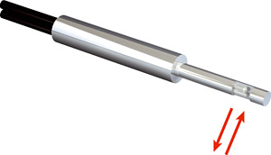 LL-Taster-System d=3mm 90° Umlenkeung