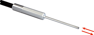 LL-Taster-System M3 dünne Endspitze d=0,82mm