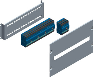 ALPHA UNIVERSAL, Einbausatz Kompakt leistungsschalter 3VT, 1x 3VT1, H: 200 .