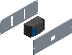 ALPHA UNIVERSAL, Einbausatz Kompakt leistungsschalter 3VL, 1x 3VL160X /3VL16