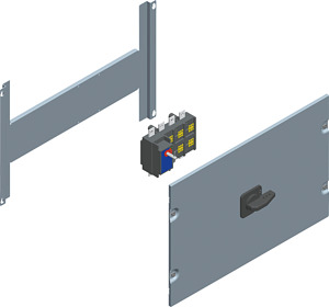 ALPHA UNIVERSAL, Einbausatz Lasttre nnschalter, 1x 3KA713 / 3KL713 Baugröße