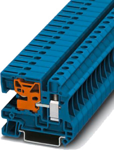 N-Trenn 10 mm2 Blau Schraub Insta N-Trennklemme für Installationsklemme An