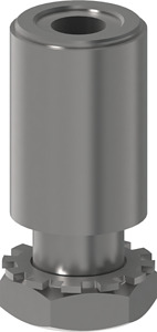 Anschlusselement inkl.Abschlussd. Adapter für Einlochmontage