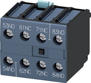 Hilfsschalterblock 2NO+2NC mit Ordnungsziffer