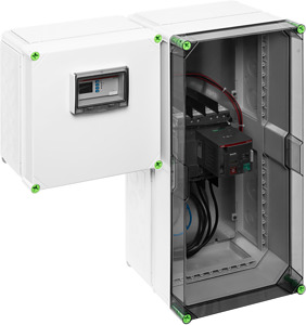 Netz- und Anlagenschutz transparent IP65 IK08 SK II 400VAC hfr