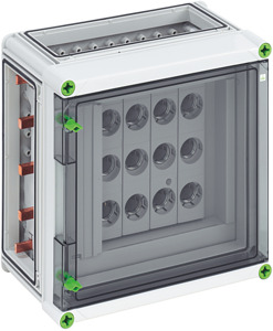 Diazed-Reitersicherungsgehäuse m. Klapptür