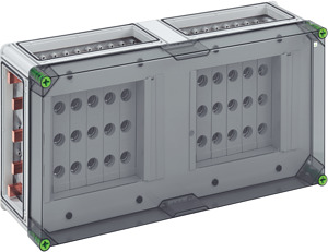 NEOZED-Reitersicherungsgehäuse IP65 640x320x179mm,10x3pol D02 Sicherung