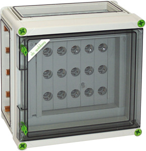 NEOZED-Reitersicherungsgehäuse IP65 320x320x179mm,5x3pol D02 Sicherungs