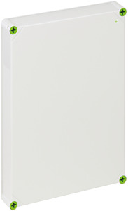 Deckel grau 440x320x50mm inkl. Schraub. G-Gr.3