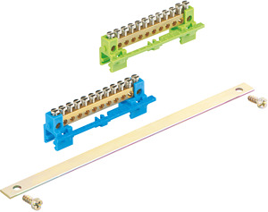PE/N-Klemme f. Automatengehäuse GTA114,228,342,456 Schiene 320