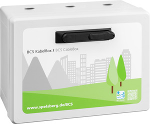Kabelbox sonstige Schutzart IP54 Schlagfestigkeit IK08 halogenfrei