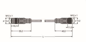 PROFIBUS-Leitung, PVC-Kabelmantel