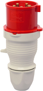 CEE-Stecker 5x32A 400V 6h IP44 Schneidklemmen