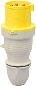 Stecker Kabelknickschutz 32A CEEtyp 110V 50/60HZ 4h ge 4p IP44