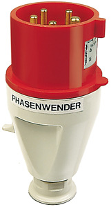 Phasenwender 32A CEEtyp 400V 6h rt 5pol. IP44