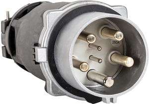 CEE Hochstrom Stecker 200A 5P 1h IP 67 C-Line mit Schraubanschluss und