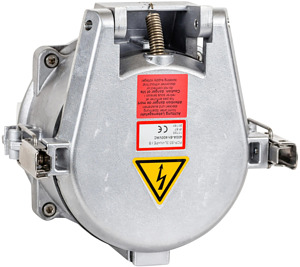 CEE Hochstrom Anbaudose gerade 400A 5P 5h IP67 B-Line mit Schraubansch