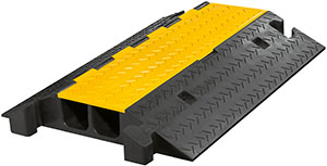 Kabelbrücke 2K Maxi gerade mit 2-Ka nal je 80x80mm