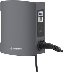 Wallbox smartEVO uno connect+ einer Ladekupplung max. 22kW