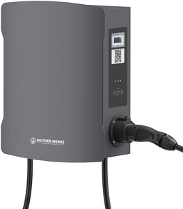 Wallbox smartEVO duo connect+ 2 Ladekupplungen max. 22kW