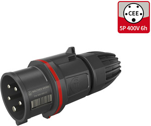 CEE NEO Stecker Classic 16A 5P 6h IP54 als Phasenwender
