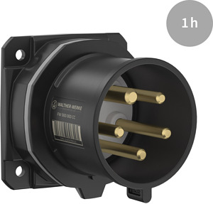 CEE NEO Anbaustecker gerade 16A 5P 1h IP54 als Phasenwender