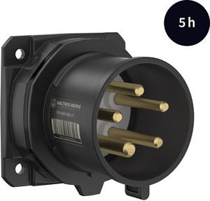 CEE NEO Anbaustecker gerade 16A 5P 5h IP54 als Phasenwender