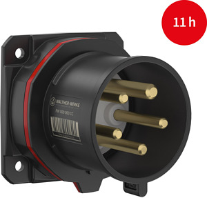 CEE NEO Anbaustecker gerade 16A 5P 11h IP54 als Phasenwender