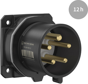 CEE NEO Anbaustecker gerade 16A 5P 12h IP54 als Phasenwender