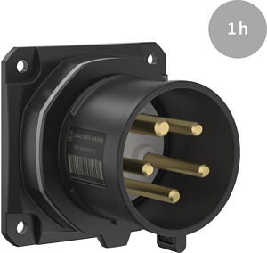 CEE NEO Anbaustecker gerade 16A 5P 1h IP54 als Phasenwender