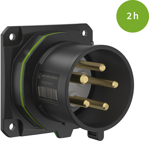 CEE NEO Anbaustecker gerade 16A 5P 2h IP54 als Phasenwender