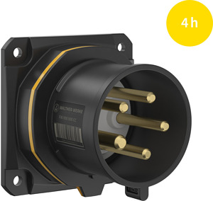 CEE NEO Anbaustecker gerade 16A 5P 4h IP54 als Phasenwender