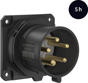 CEE NEO Anbaustecker gerade 16A 5P 5h IP54 als Phasenwender