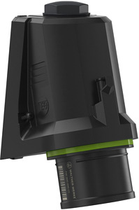 CEE NEO Wandstecker schräg 16A 5P 10h IP54 als Phasenwender