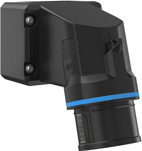 CEE NEO Wandstecker schräg 16A 5P 9h IP54 als Phasenwender