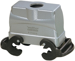 Tüllengehäuse B16 MG H65mm 1xM25 GR QVB KA gerade